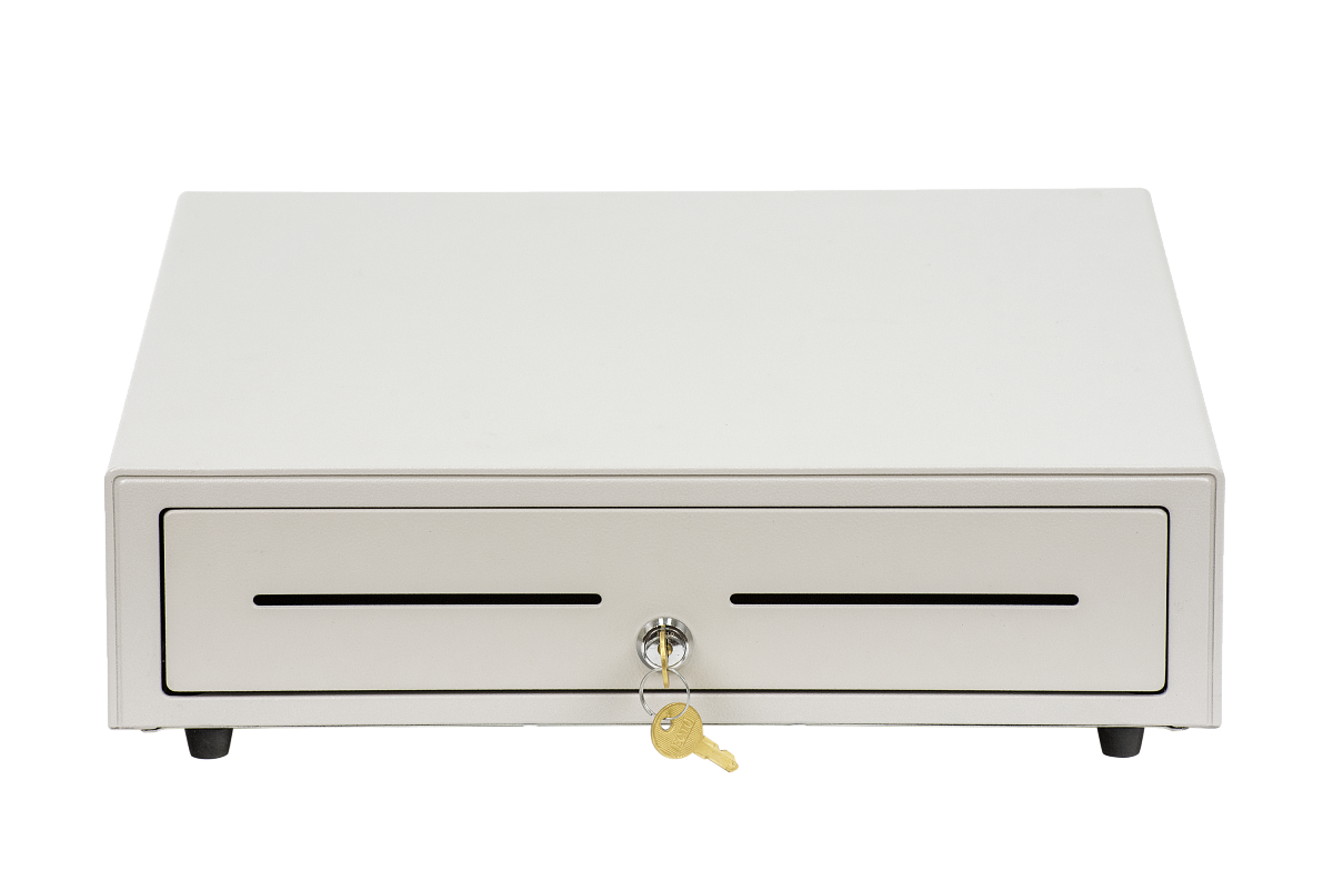 Денежный ящик АТОЛ CD-410-W белый, 410*415*100, 24V, для Штрих-ФР в Петрозаводске