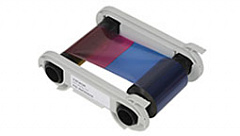 Полноцветная лента  (YMCKOK) для двусторонней печати на 200 оттисков с чистящим роликом в Петрозаводске